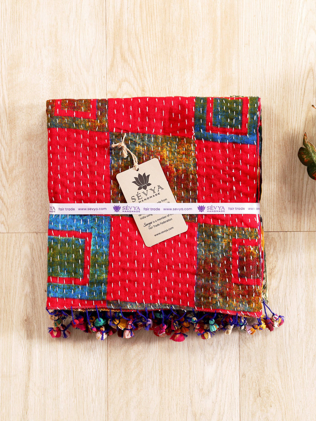 Cotton Kantha Scarves