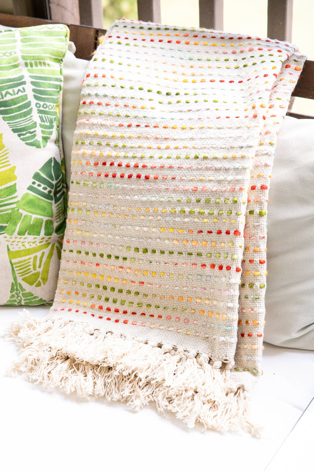Handwoven Confetti Throw