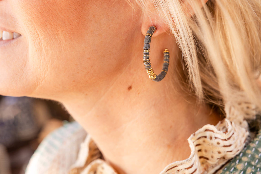 Moonlit Halo Hoops