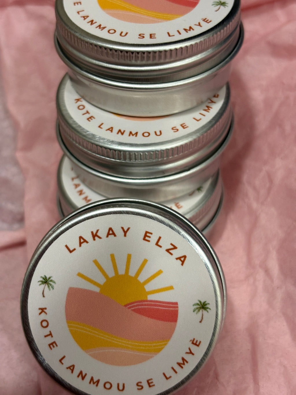 Lakay Elza Lip Balm | Natural + Organic Lip Tin
