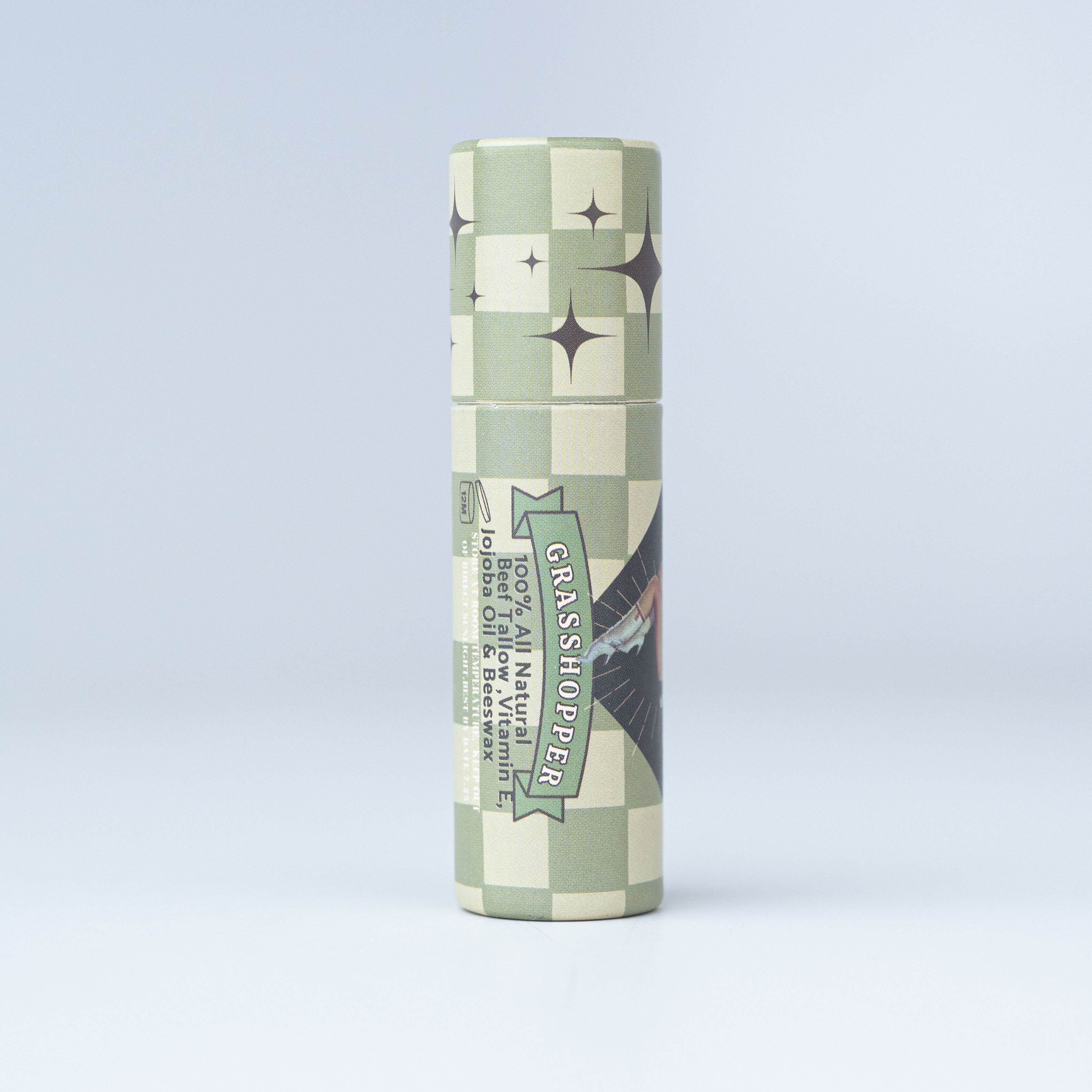 Tallow Lip Moisturizer with Beeswax & Jojoba Oil