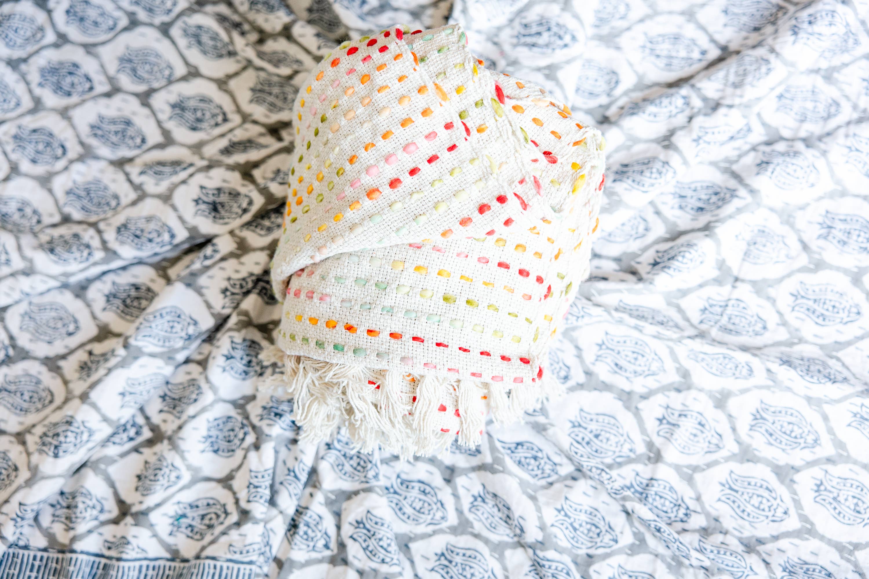Handwoven Confetti Throw