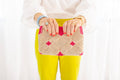 Handmade Macramé Clutch- Champagne & Pink