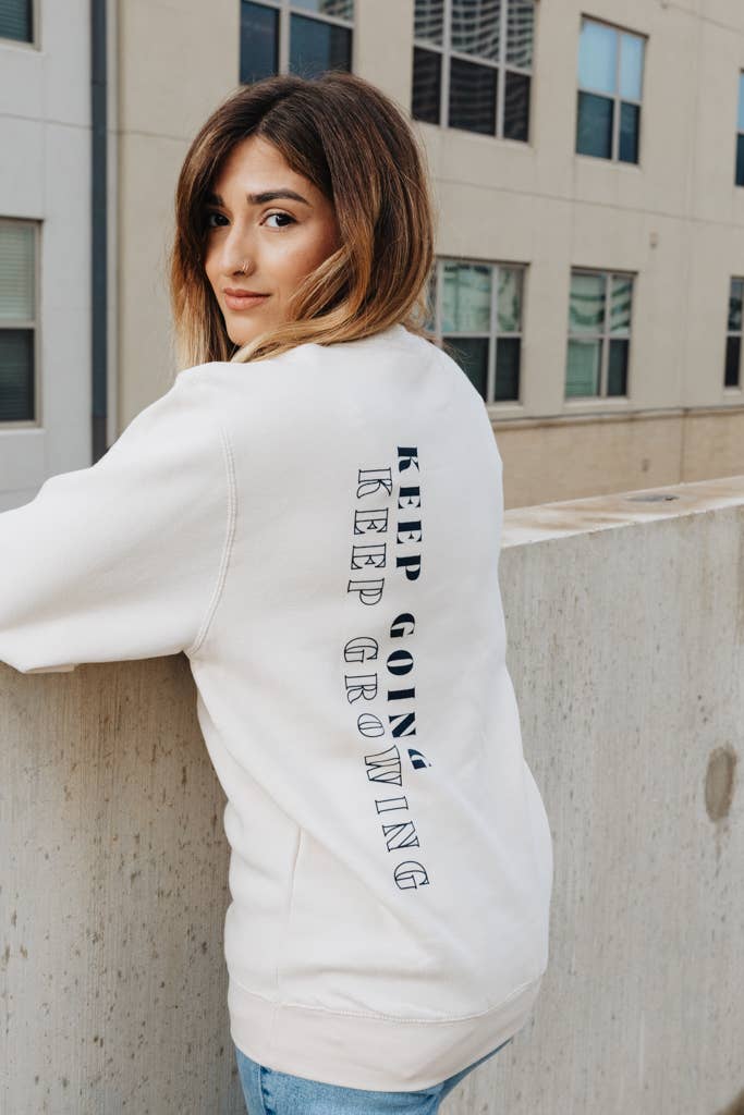 CREAM COLORED Beautiful Soul Sweatshirt